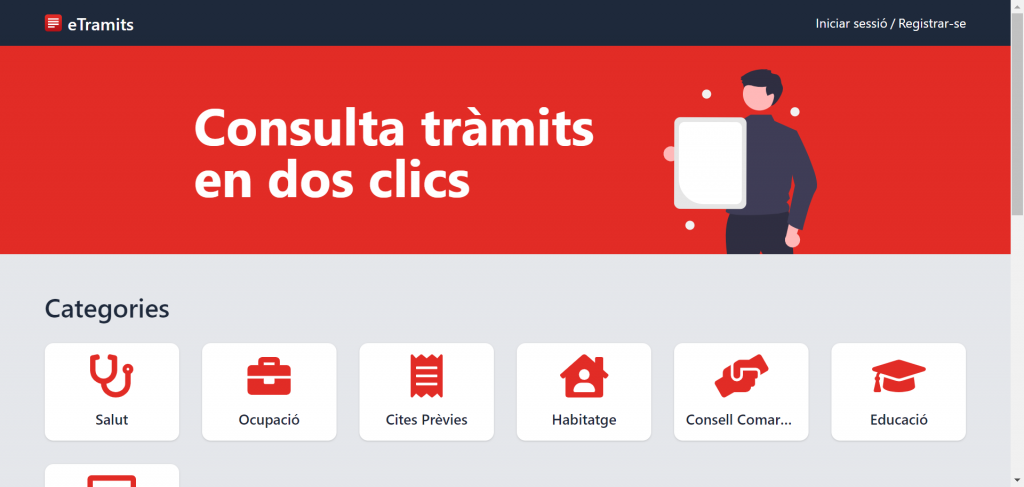 web etramits.cat (2021-22)
