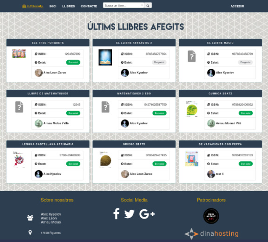 web KLM Society (2016-17)